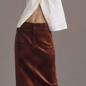 The Colette Corduroy Maxi Skirt by Maeve